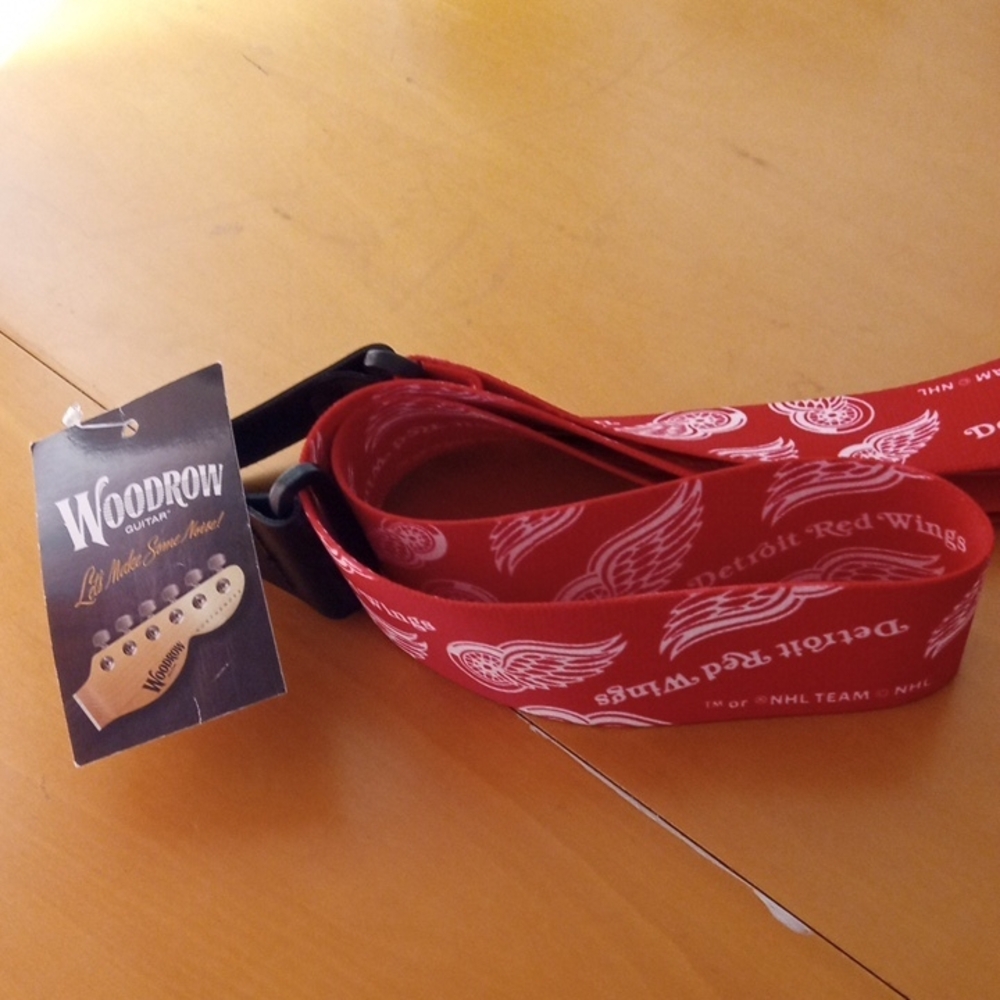 Detroit Red Wings Guitar Strap